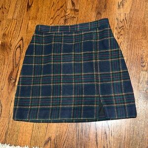 Hollister Plaid Skirt